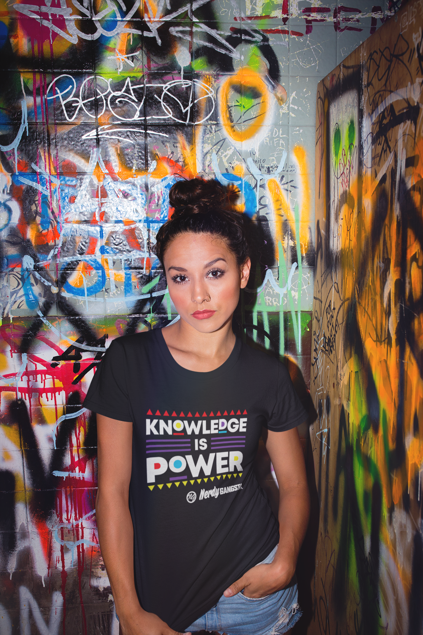 Knowledge is Power Unisex T-Shirt (Black)