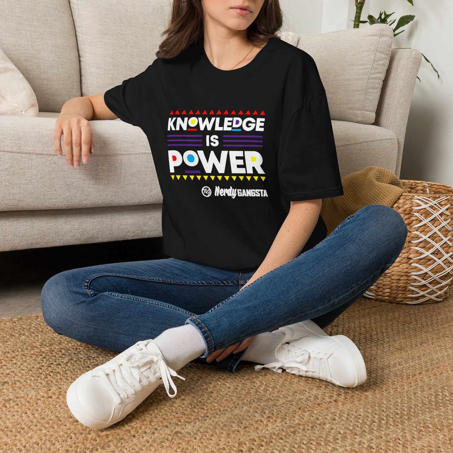Knowledge is Power Unisex T-Shirt (Black)
