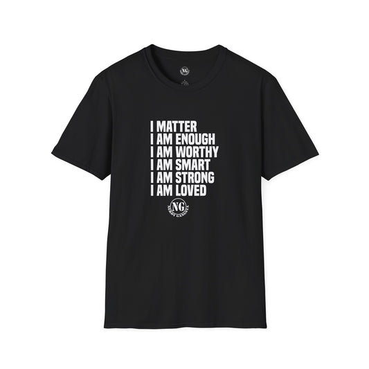 I Matter Unisex T-Shirt (Black)