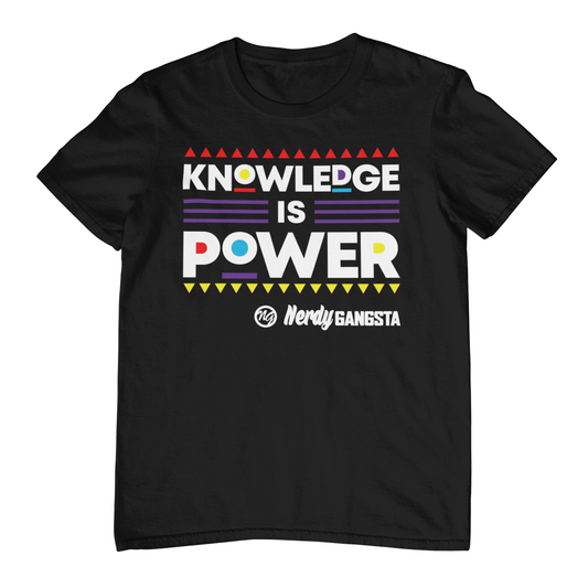 Knowledge is Power Unisex T-Shirt (Black)