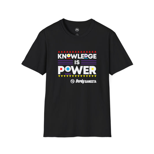 Knowledge is Power Unisex T-Shirt (Black)